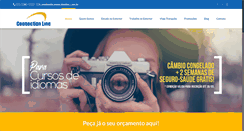 Desktop Screenshot of connectionline.com.br